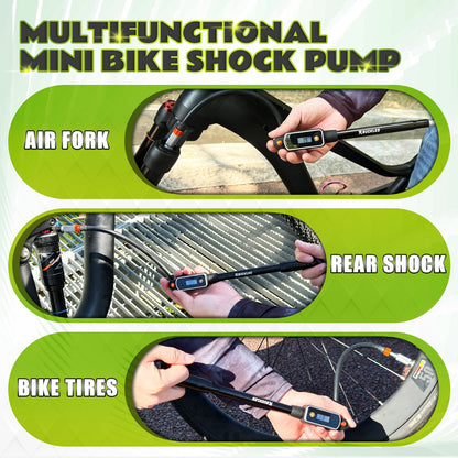 Digital Bike Shock Pump