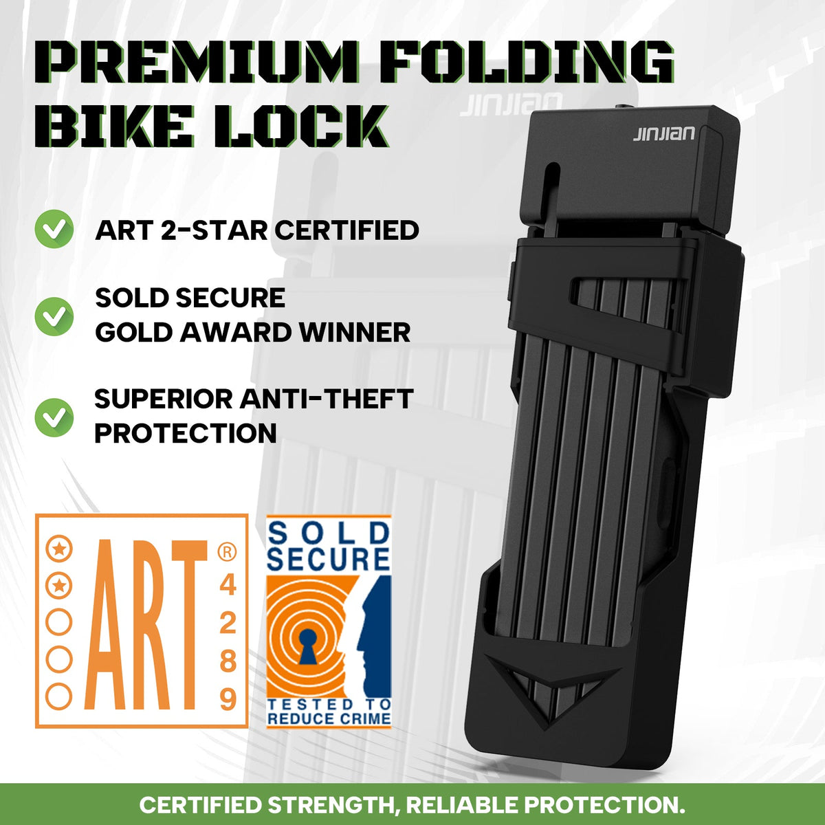 Foldy Bike Lock Star