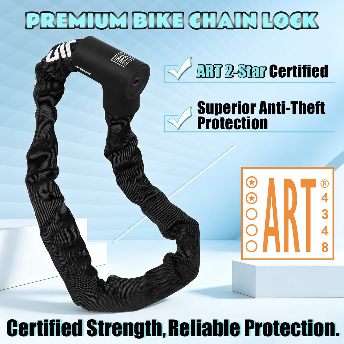 Bike Chain Lock Star